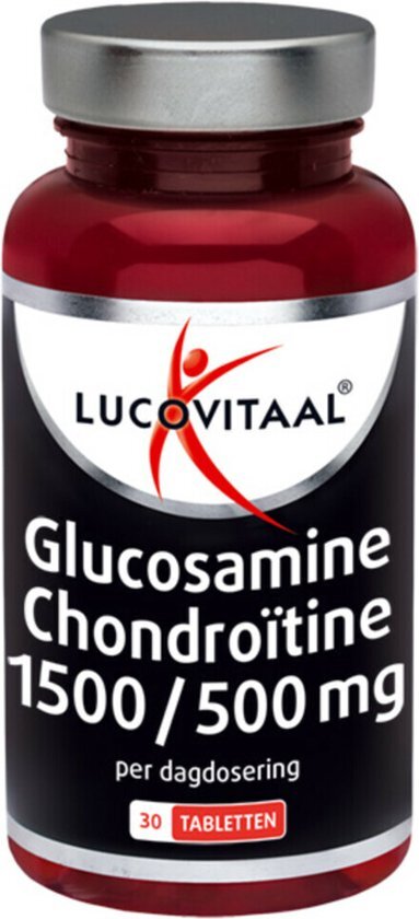 Lucovitaal Glucosamine Chondroïtine 1500/500mg Tabletten