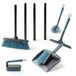 Spetebo Ensemble de nettoyage universel, 6 pièces, avec balai, brosse et raclette de douche