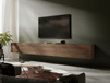 KINGSTON meuble TV-HiFi 2 portes battantes 245 cm noyer
