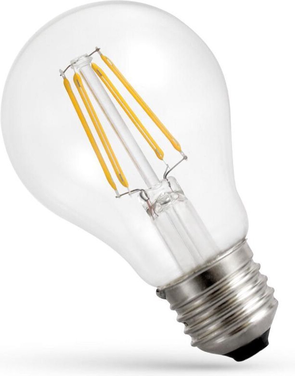 Spectrum LED Filament lamp E27 - A60 - 4W vervangt 40W - 2700K warm wit licht