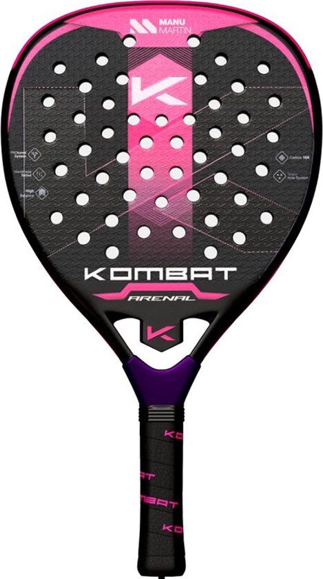 Kombat Arenal 18K (Diamant) - 2025 padel racket + RUGZAK