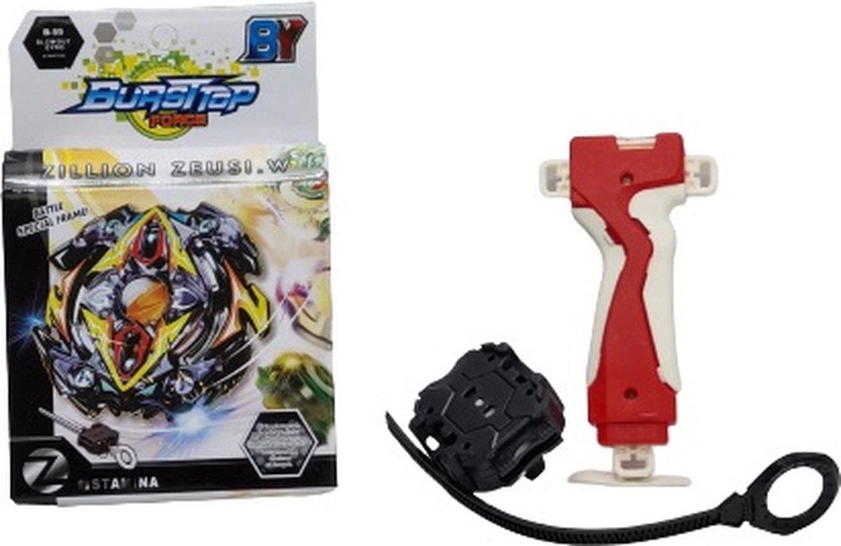 Wonderprice Bursttop B-59 Zillion Zeusi - beyblade Beyblade - Inclusief Launcher - Beyblade Burst - Beyblade Speelgoed- Beyblade Burst Turbo- Beyblade Burst Evolution- Gyro