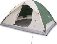 vidaXL Koepeltent 6-persoons waterdicht groen