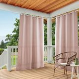 Exclusive Home Gordijnen van polyester, polyester, poederroze, 54 x 84 cm