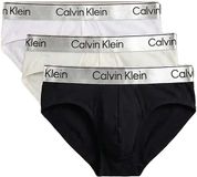 Calvin Klein Hip Brief Boxershorts 3-Pack Heren Veelkleurig Katoen/Elastaan S