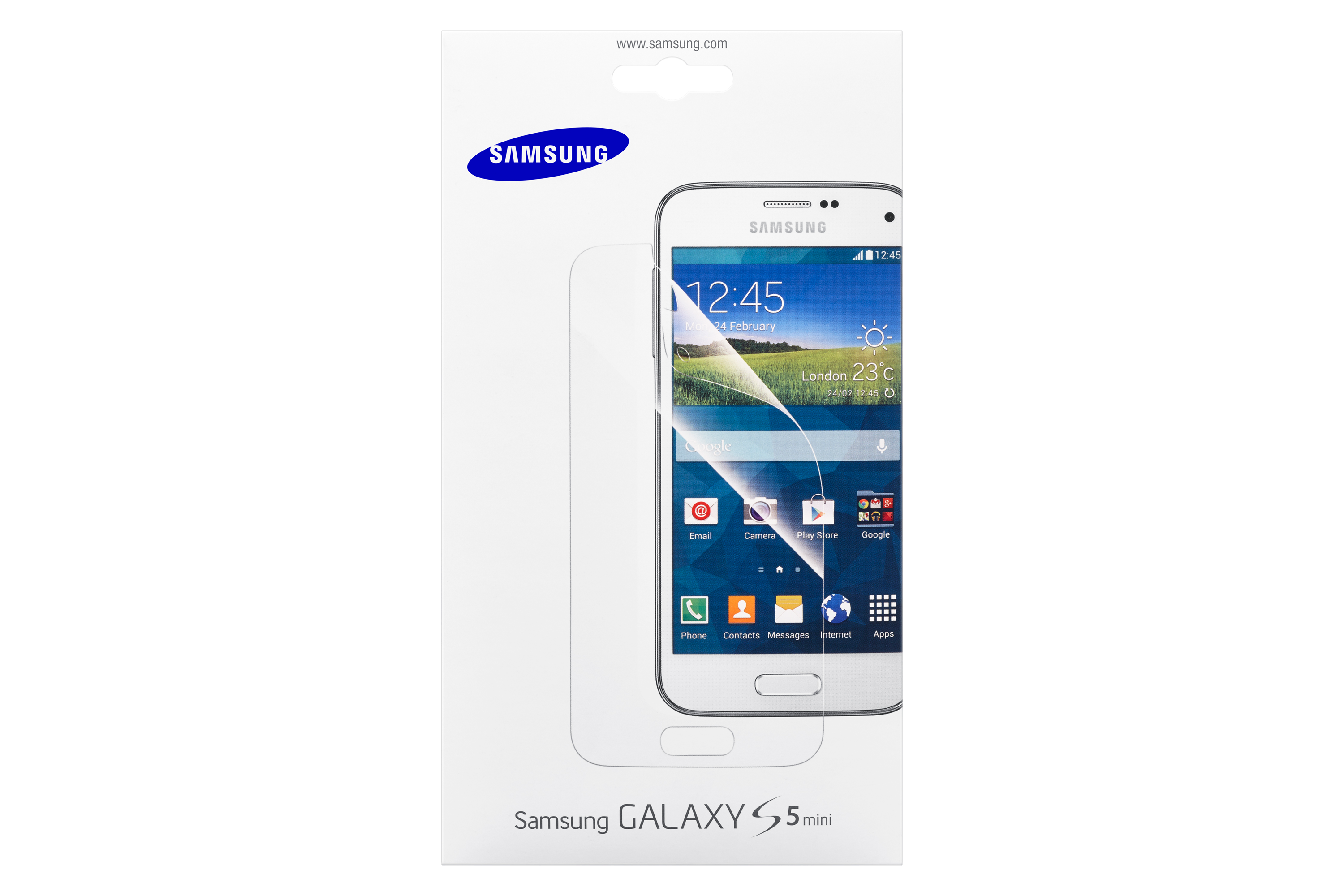 Samsung ET-FG800C Galaxy S5 Mini Screenprotector Transparant