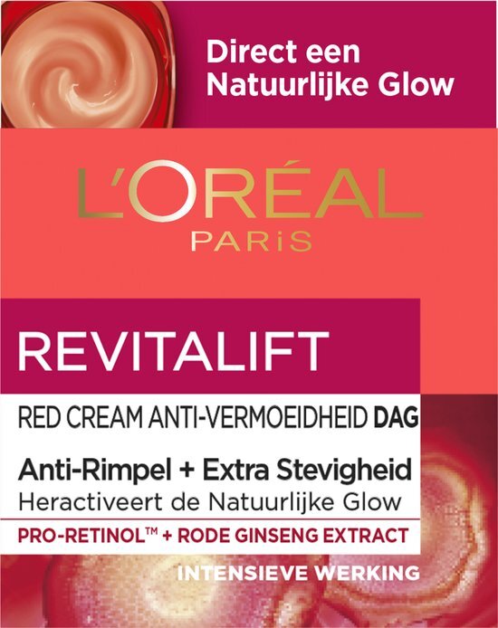 L'Oréal Skin Expert Revitalift Red Cream - Dagcrème