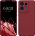 kwmobile telefoonhoesje geschikt voor Motorola Edge 50 Pro - Hoesje voor smartphone - Precisie camera uitsnede - In bordeaux-violet