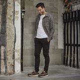Australian Grants Sneakers taupe Leer - Maat 42