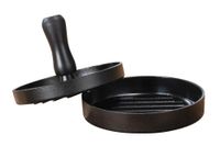 WENKO 55065100 Patty Hamburgerpers Zwart Aluminium