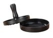WENKO 55065100 Patty Hamburgerpers Zwart Aluminium