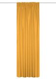 HOMEbasics 085960 Eskimo verduisteringsgordijn met thermische functie, kleur: curry, afmetingen: 300 x 135 cm