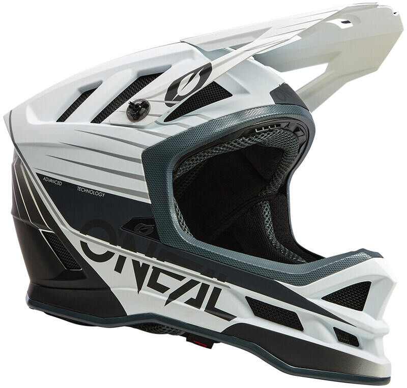 O'Neal Blade Polyacrylite Helm Delta, wit/zwart