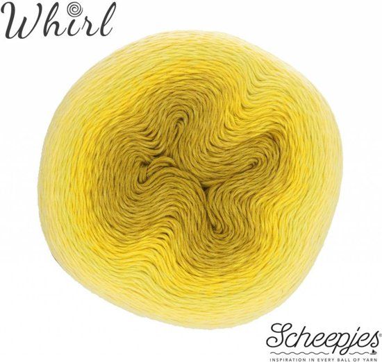 Scheepjes Whirl Ombré - 551 Daffodil Dolally