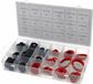 HBM 141-delig pakking assortiment rubber, Fibre