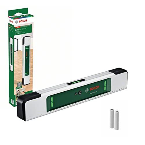 Bosch EasySpiritLevel waterpas - intuïtief LED-concept, audiohulp, +/-3° neigingen, 0,1° nauwkeurigheid