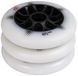 Undercover Wheels Team Pro Roulettes de patin à roulettes 3 unités Argent 125 mm-88A