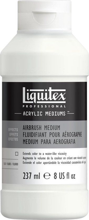 Liquitex Airbrush Medium - 237ml - Transparant