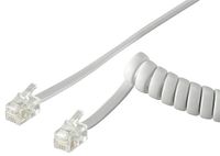 Merkloos Goobay Telefoonhoorn spiraalkabel