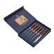 Laguiole Heritage steakmessenset - 6-delige set - steakmessen met fijn Pekka houten heft - roestvrij staal - hoogwaardige messenset in geschenkverpakking