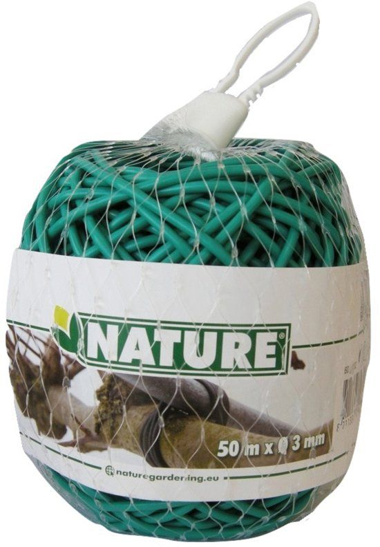 Nature Bindbuis - Klim-En Geleide Artikel - Ø3mmx50m Groen