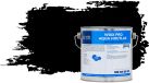 Wixx PRO Aqua Houtlak Satin - 10L - RAL 9005 | Noir profond