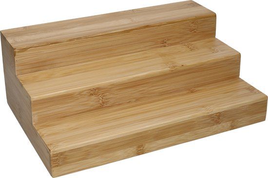 Copco 3-tier opbergkast van bamboe - Bruin