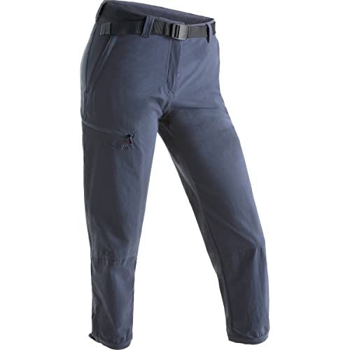 Maier Sports Lulaka 7/8 Wandelsbroek Dames Grafiet Polyester/Elastaan Maat 40