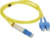 ALANTEC SM LWL-patchkabel LC-SC, dubbelkern, 9/125 OS2, 3,0 meter