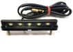 Vparts 12v0.5w 68.5x15mm St-70018alede Éclairage de plaque d'immatriculation Argent