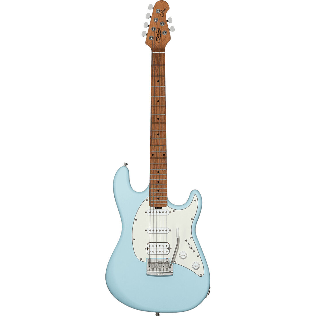 Sterling by Music Man Cutlass CT50 HSS Daphne Blue