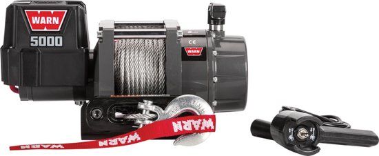 Warn DC 5000 - Elektrische lier met staalkabel - 12V - 2268kg - Warn 99963