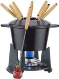 Spring - Fondeuset 1,5L Grenoble mat Noir