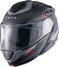 Nexx X.Lifetour Globe Noir Mat Rouge Casque Modulable Taille 2XL