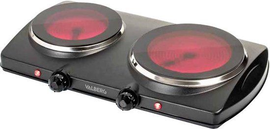 VALBERG Vitrokeramische kookplaat VALBERG BY ELECTRO DEPOT VHP 2Z K 121C
