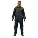 Gahibre Vol waterpak, opvouwbare en lichte regenjas, waterdicht werkpak, waterdichte broek en jas, blauw, maat XL