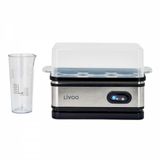 Livoo DOC290 eierkoker 6 eieren 400 W Zwart, Roestvrijstaal