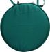 Stof Textile Home stoelkussens - emerald groen - rond - 40x40 cm