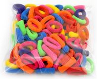 Go Go Gadget Goodies and Living Groothandel Haarelastiekjes | 100 stuks | multicolour