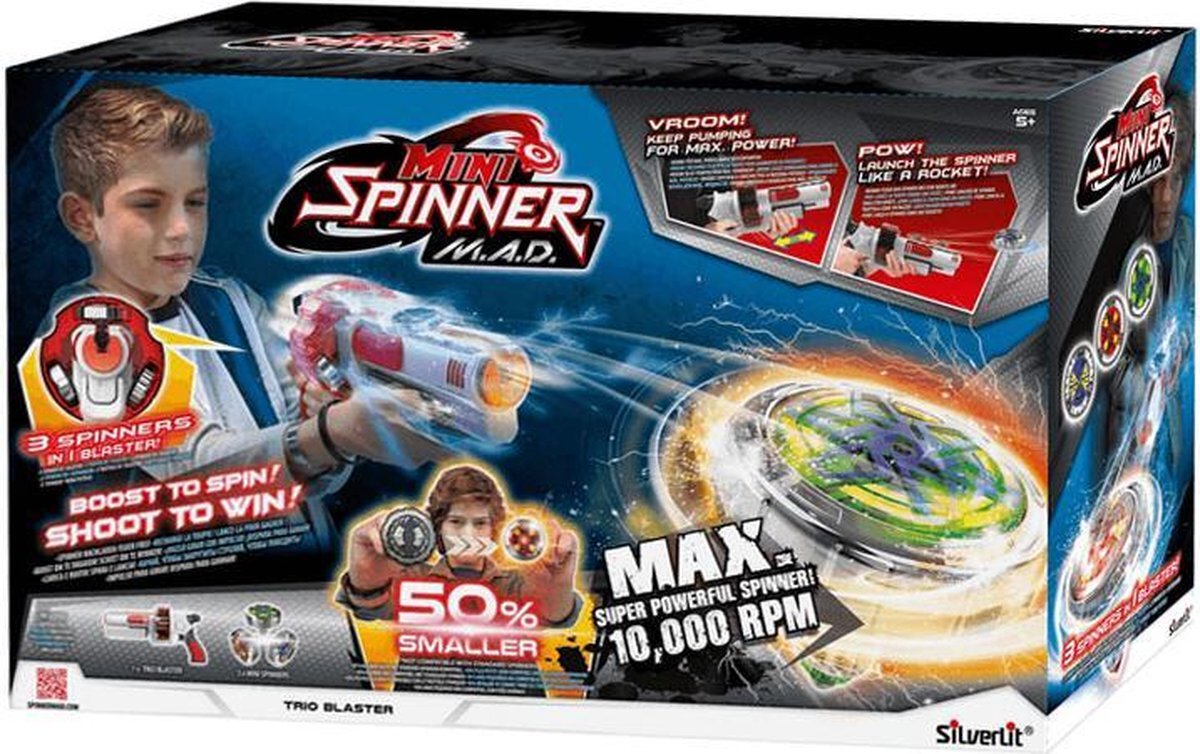 SPINNER MAD spinner m.a.d. trio blaster Merk: Silverlit