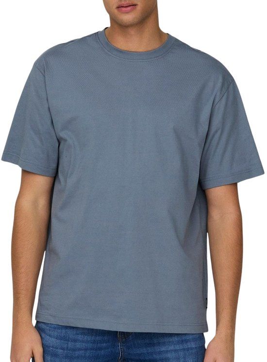 ONLY & SONS ONSFRED T-shirt Heren S Flint Stone