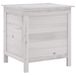 VidaXL Tuinbox 50x49x56,5 cm massief vurenhout wit
