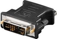 Goobay DVI-A/VGA Monitor Adapter - DVI-A (m) naar VGA (v) - Zwart