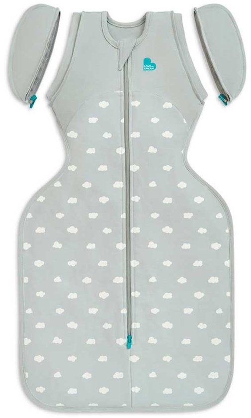 Love to Dream™ Swaddle Up™ Transition Bag - 6-9 Months - 1.5 TOG - Clouds Olive