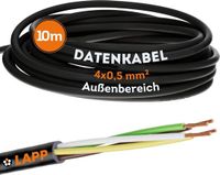 Lapp 10 meter LiYY PVC stuurkabel 4x0,5 mm² zwart