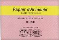 Papier d'Arménie La Rose Notitieboek