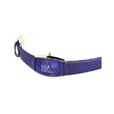 Akzent Dameshorloge 1900043-003 Goudkleurig/Blauw Rechthoekig 3 ATM