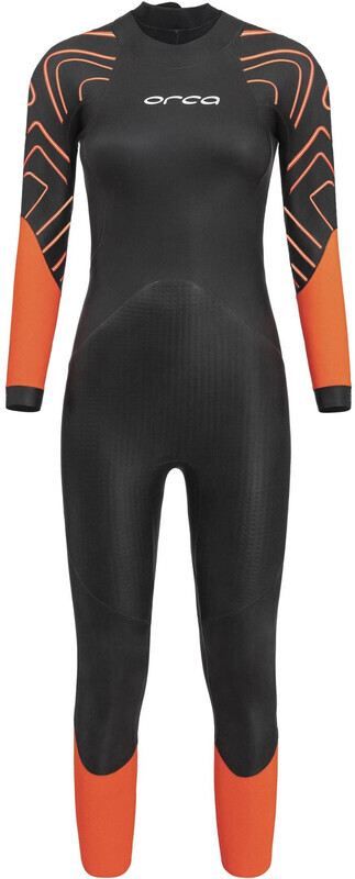 ORCA ORCA Zeal Openwater Hi-Vis Wetsuit Women, zwart/oranje