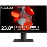 GEESUU 24 Inch Computer Monitor, PC Gaming Monitors 144Hz, 5ms, FHD 1080p, Eye-Care Screen, Lowblue, 99% sRGB, VESA 75x75mm, HDMI 2.0 & DP 1.4