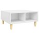 VidaXL Salontafel 60x60x30 cm bewerkt hout wit